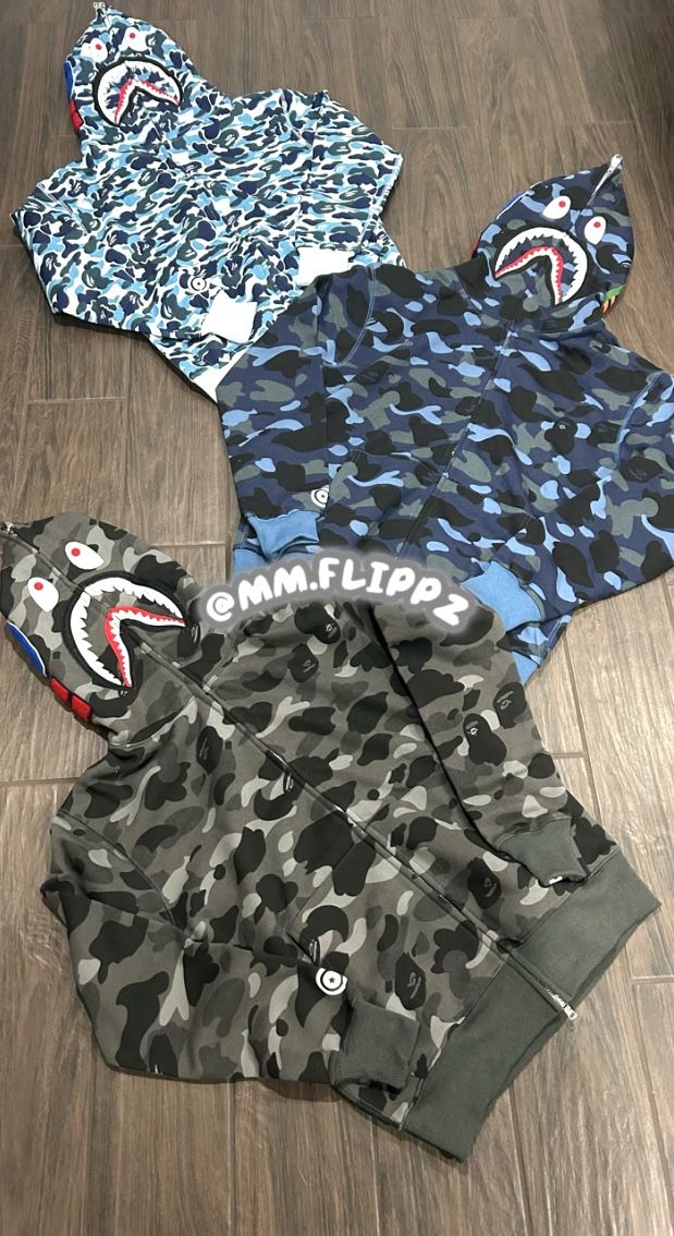 BAPE ZIP UPS