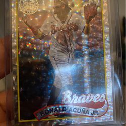 Acuna 2024 Topps Silver Foil