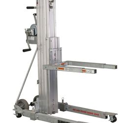 Sumner 2412G Contractor Lift, Galvanized, 12' Lifting Height, 450lbs Capacity, 2400 Series