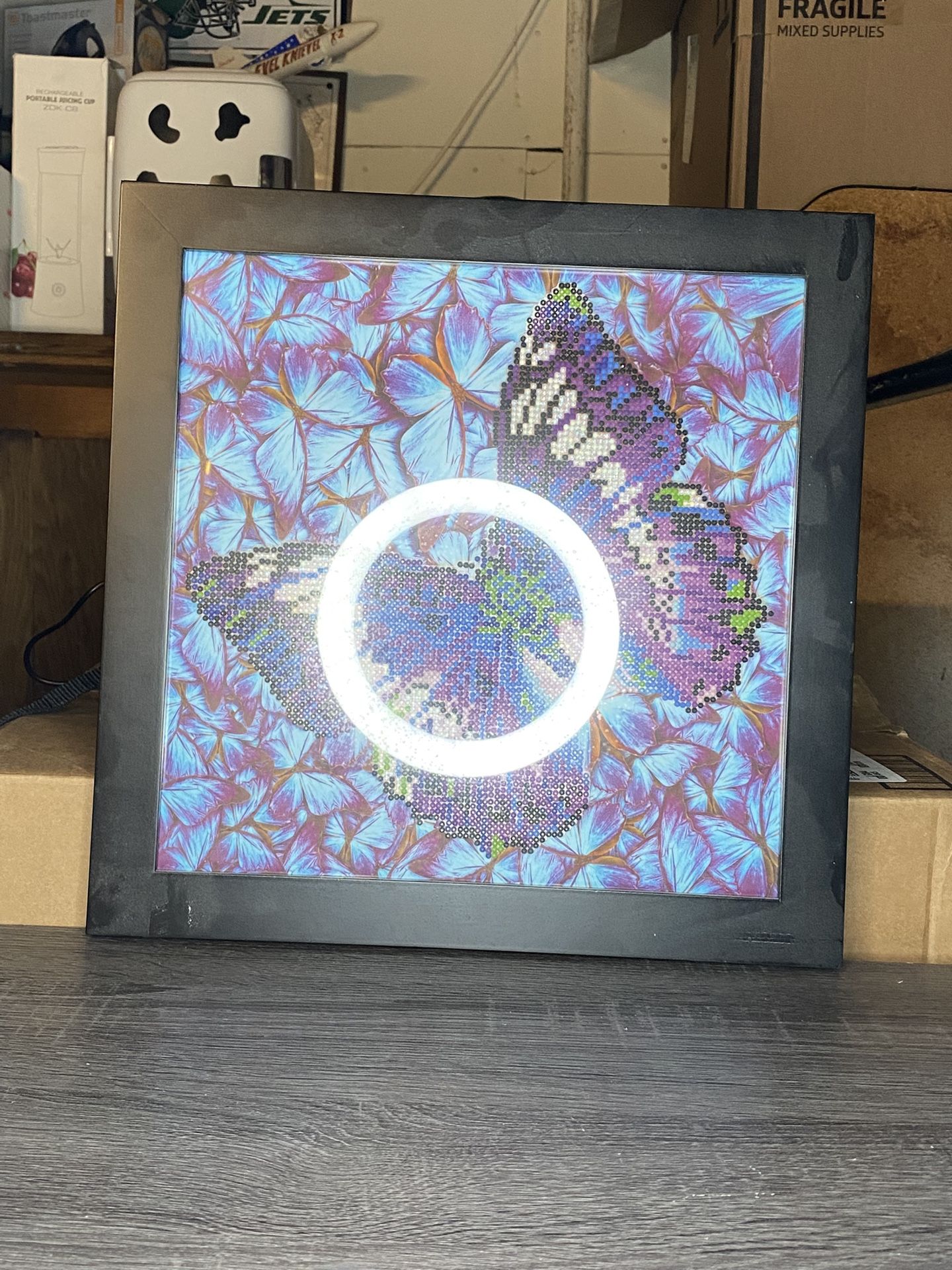 Butterfly Diamond Dots Painting