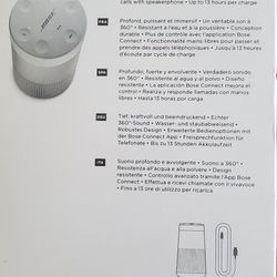 Bose Soundlink Revilve II Bluetooth Speaker