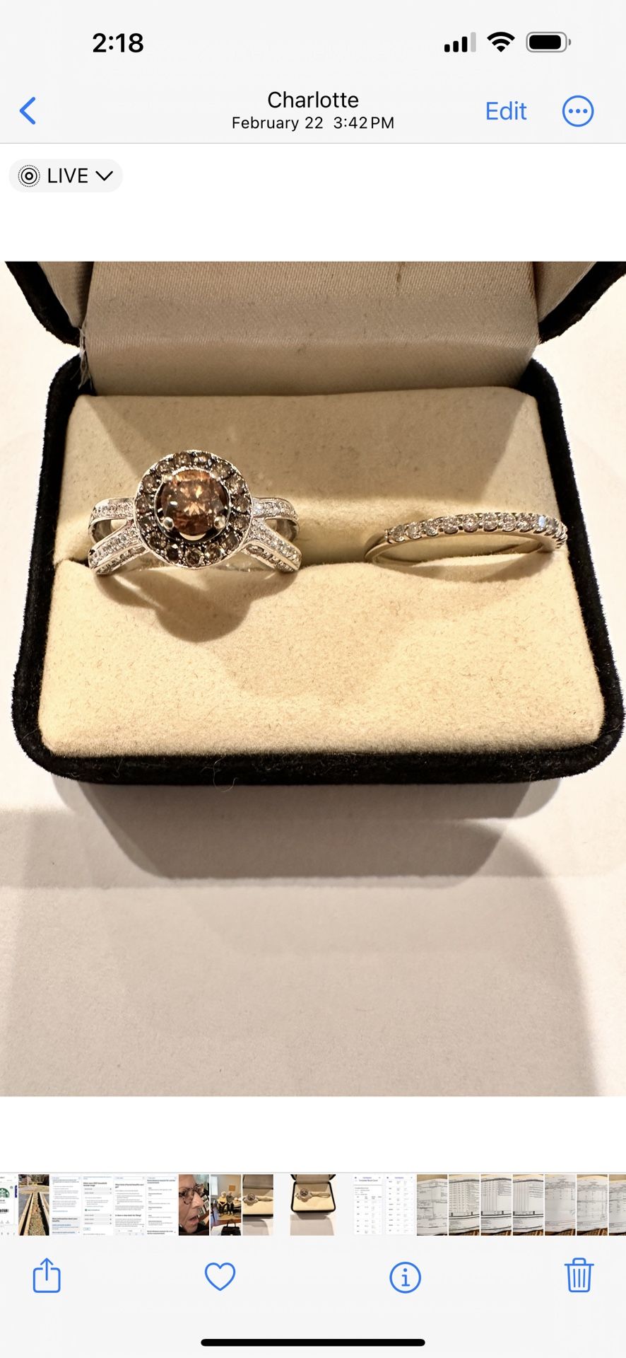 Wedding Ring And Band