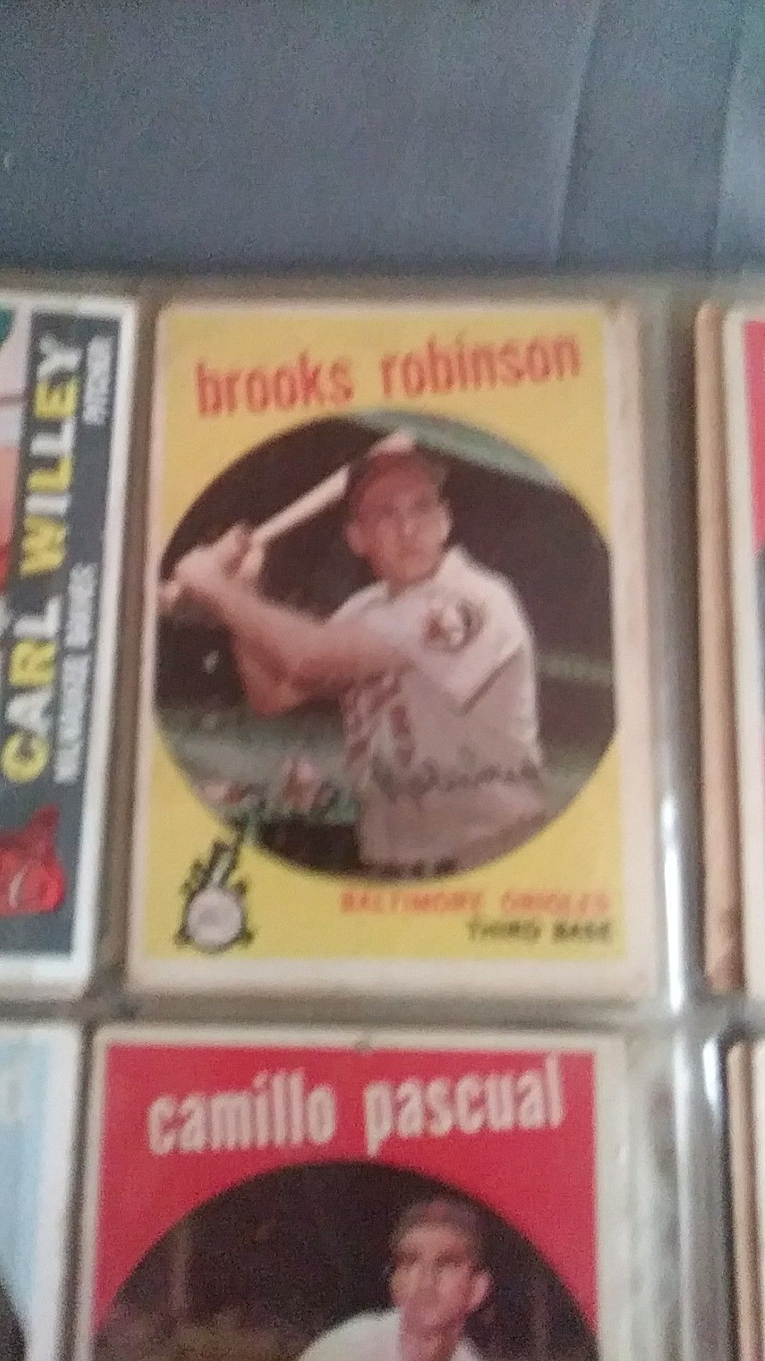 1950 through 84 miscellaneous baseball cards