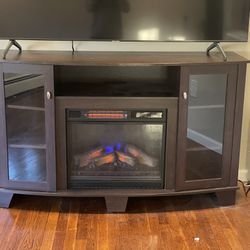 Tv Stand With Fireplace 