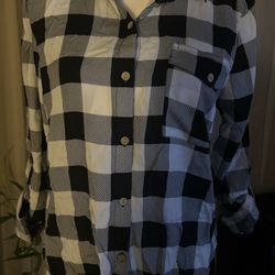 Buffalo Plaid Checkered Blouse 