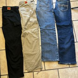 Empire Cargos And Ariat Jeans 