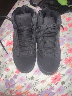 Air Jordan High-Top Sneakers All Black