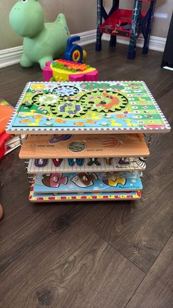 Melissa and Doug puzzles
