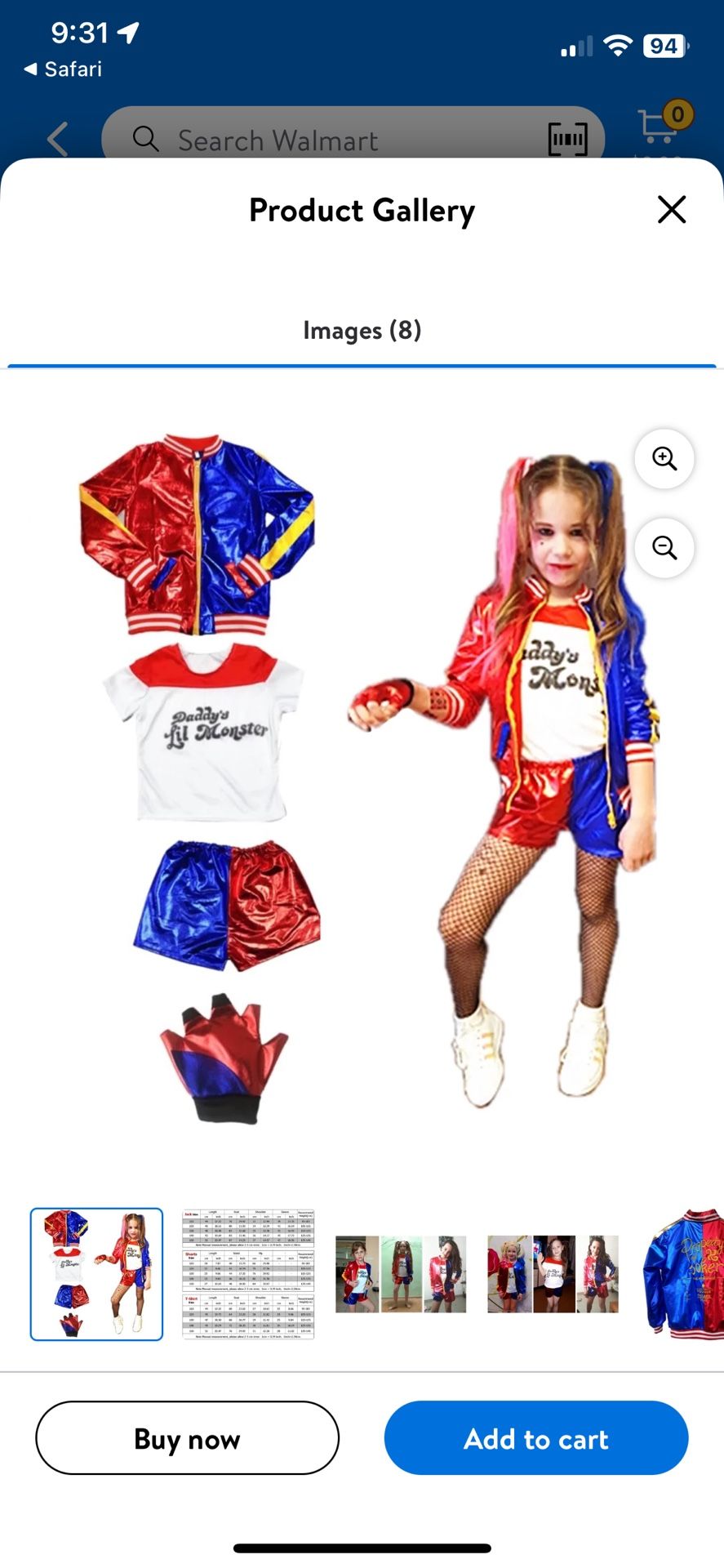 MAVLLY Harley Quinn Costume for Girls Cosplay Suicide Harleen Quinzel Kids Girls Quinn Squad T Shirt Joker Jacket Halloween Costume