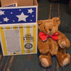 Vermont Teddy Bear Stuffed Animal Bear 