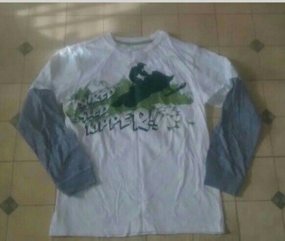 Boys OLD NAVY size Large layered shirt