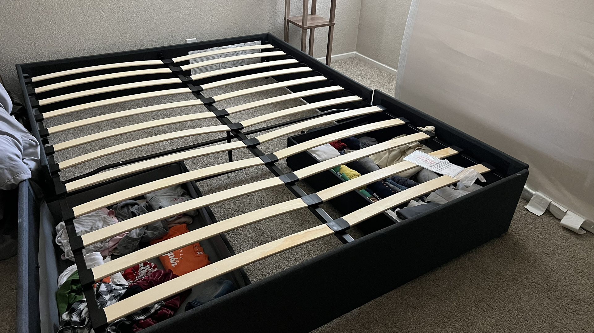 Bed Frame With Storage(Queen)