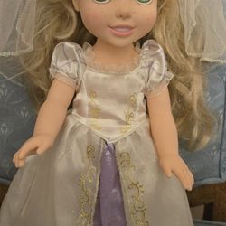15" Disney Rapunzel In Wedding dress. HOLMDEL NJ