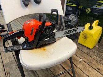 Echo 14" chainsaw used a couple times