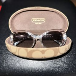 COACH sunglasses HC8049F 511111 Ladies Fox Black