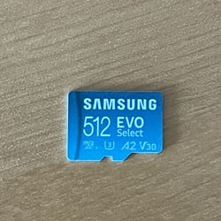 Brand New Samsung 512GB EVO Micro SD Card for Dashcam/Android/Drones