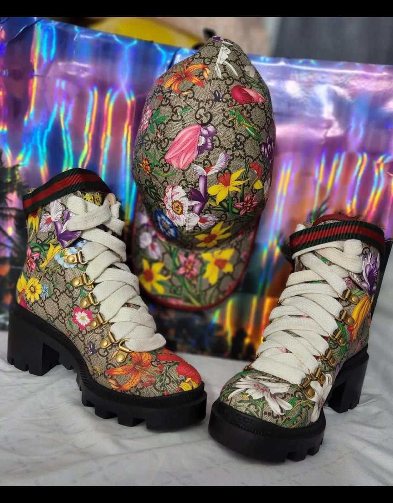 Gucci Boots And Hat
