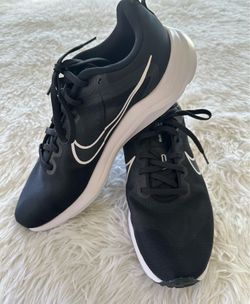 Nike Downshifter Men's Running Shoes Black White Size 10.5