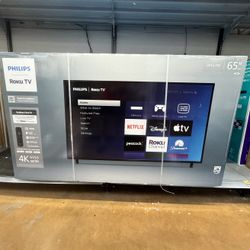 65” Philips Smart 4k Led Uhd Tv 