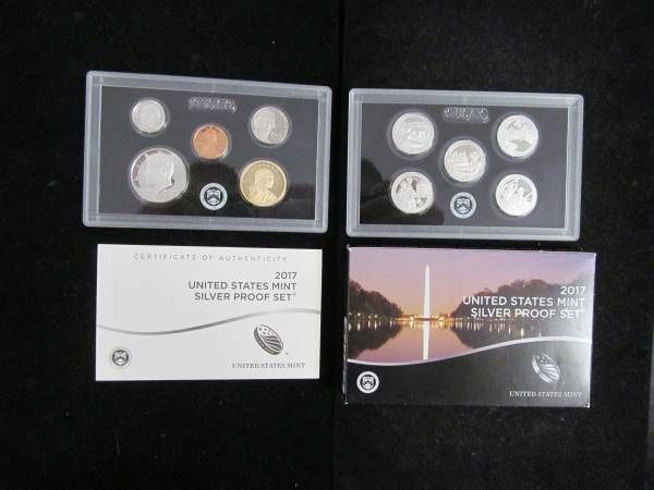 2017 U.S. Silver Proof Set -- AWESOME SILVER COIN SET!