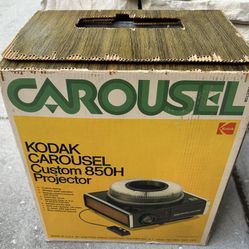 Kodak Carousel Custom 850h Projector