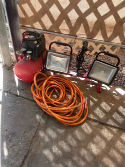 air compressor( both included)