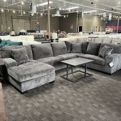 New Grey Sectional Sofa 