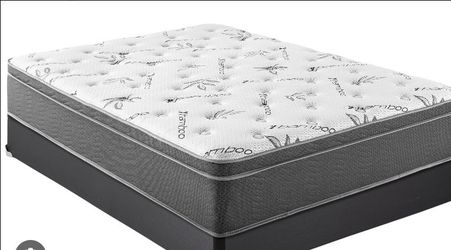$200 Queen pillow top mattress only brand new free delivery same-day firm or soft