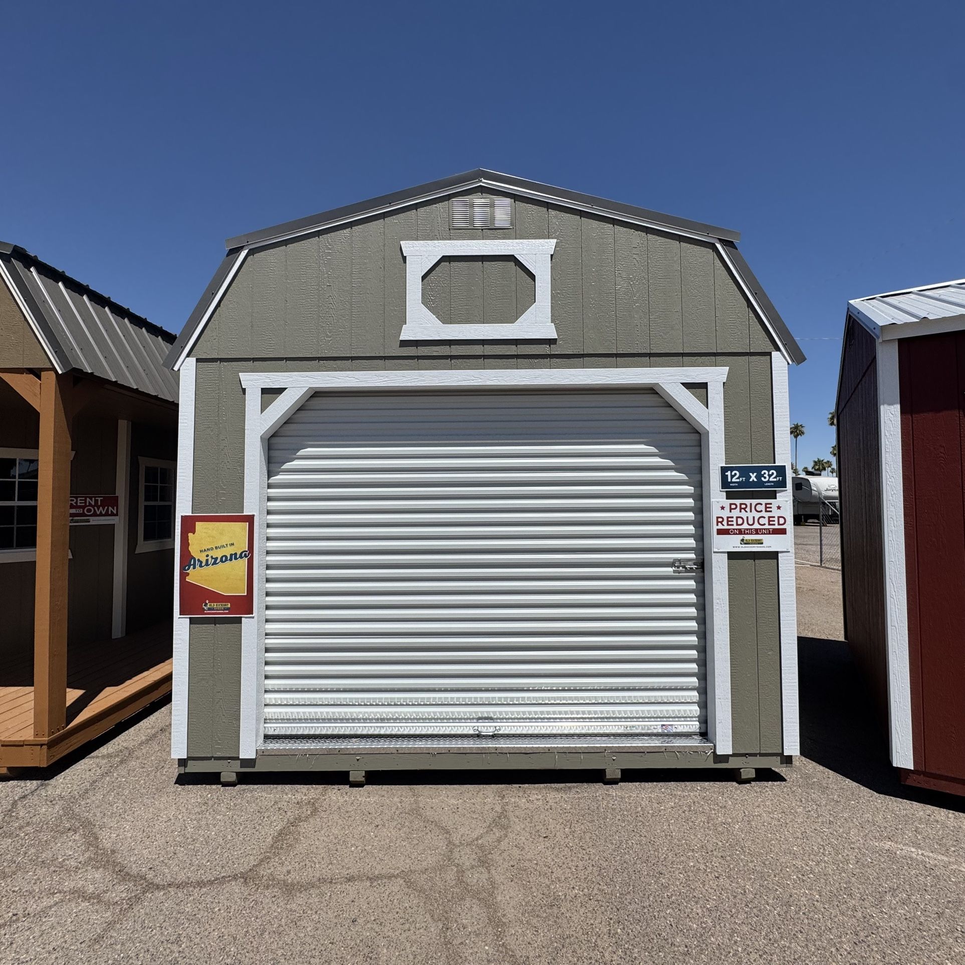 12x32 portable garage / workshop