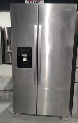 Whirlpool Side-by-Side Stainless Steel Refrigerator
