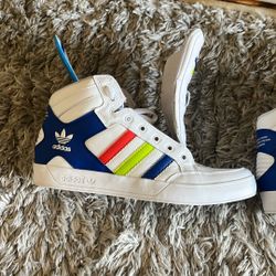USED Adidas  Court Hi Multi Color