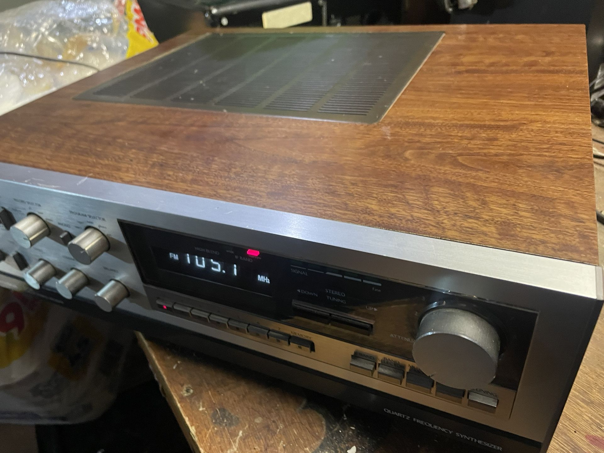 mitsubishi stereo vintage receiver 
