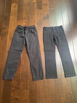 Youth Volcom and Vans pants bundle