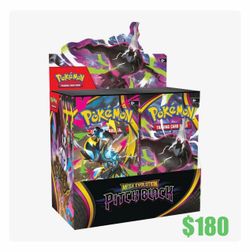 Pitch Black Booster Box w/ Case