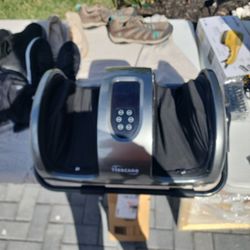 TISSCARE Shiatsu Foot Massager with Heat: FSA Eligible HSA Foot Massager for Neuropathy, Plantar Fasciitis and Pain Relief-Massage Feet/Leg/Calf/Ankle