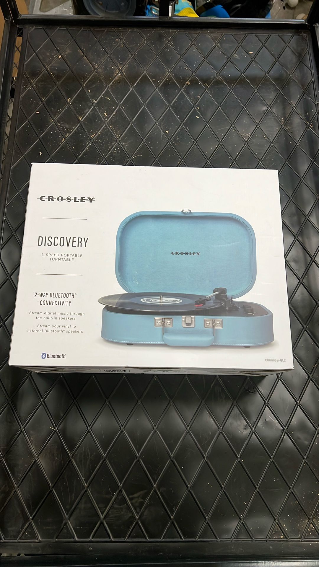 Crosley Discovery 3-speed Portable turntable OBO