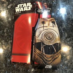 Disney Star Wars Theme 1 Can And Bottle cooler .  Brand New Never Used 