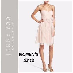 Final Sale NWT Women's Jenny Yoo Convertible Dress Sz 12