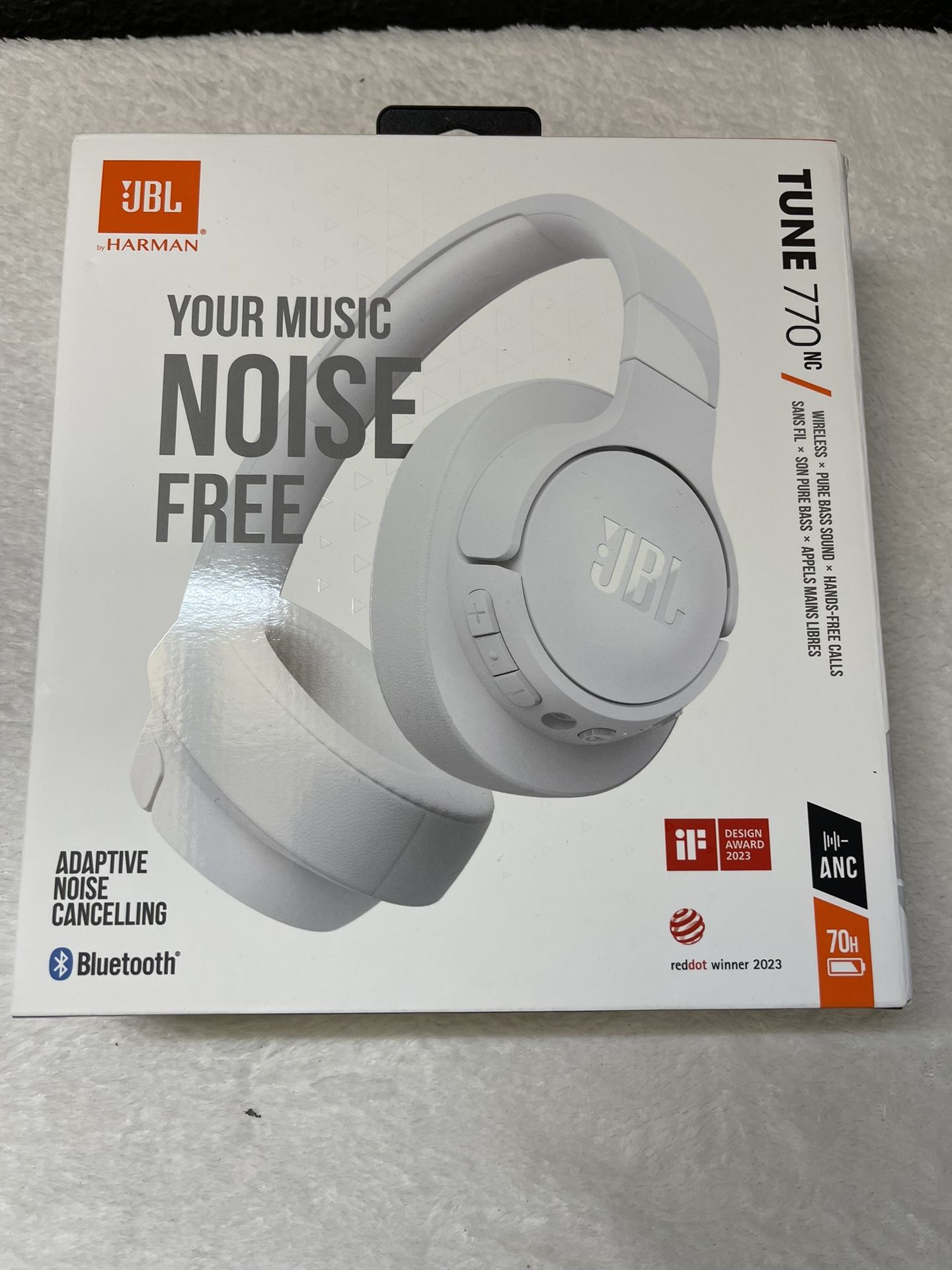 JBL Tune 770NC Bluetooth Wireless Over-Ear Headphones