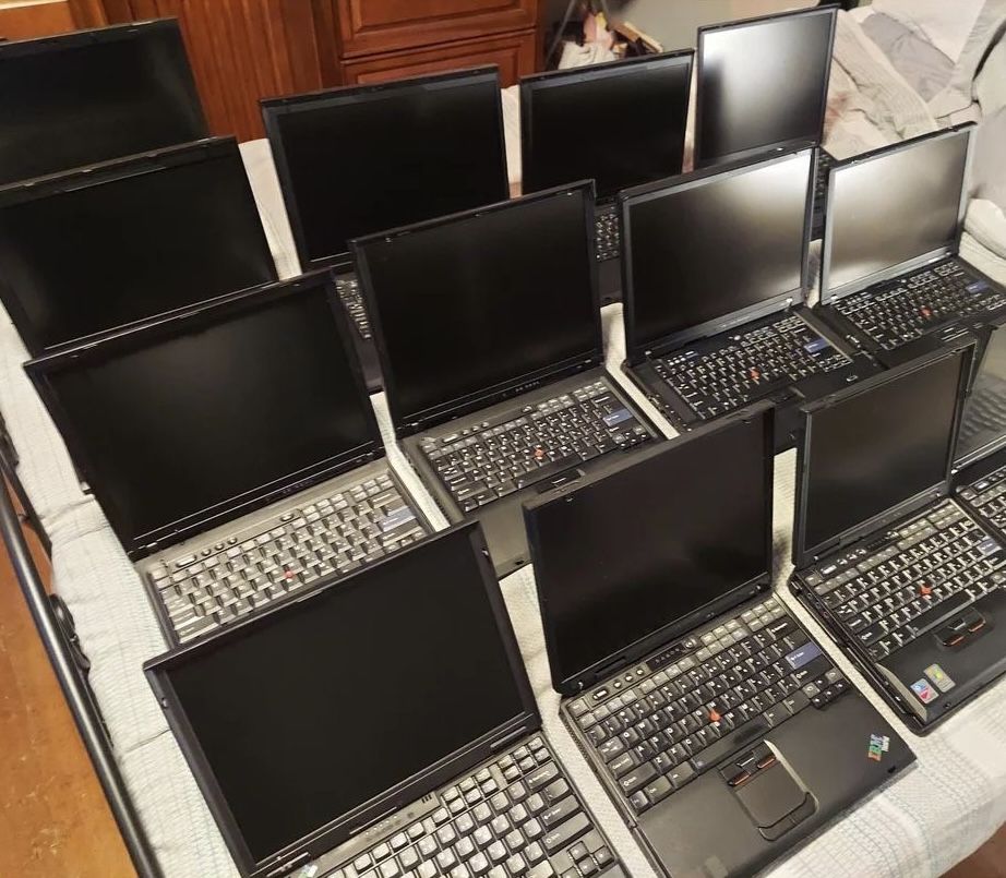 Large Collection Vintage Thinkpad laptops All Working for Sale in