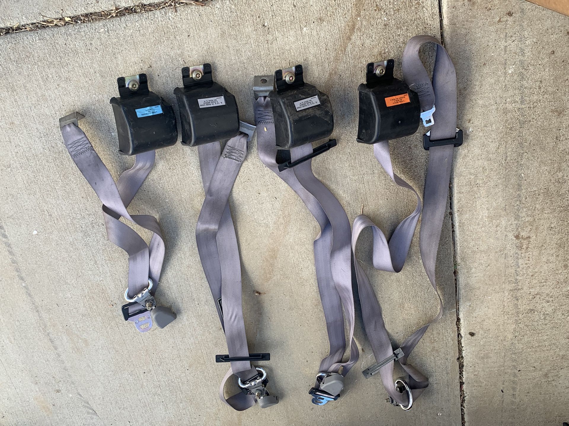 VAN SEAT BELTS, Shoulder, Rear Passenger Ford E350 VAN