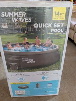 14 ft dia pool