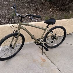 Huffy 27.5" Parkside Comfort Bike, Fits Riders 5'0"+, Sage Green, Adult, Men's
