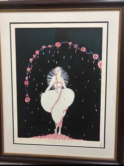 Tragic Ballerina Print In Frame 