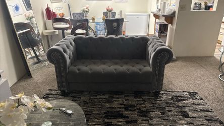 Gray sofa
