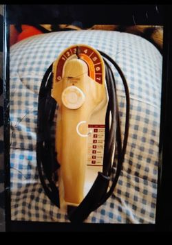 A Tan  &  Brown Iron