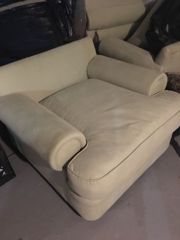 One Small One Large Couch And Chair Also Has Back Pillows For Sale In Detroit Mi Offerup