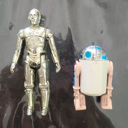 Vintage R2D2 And C3PO Star Wars