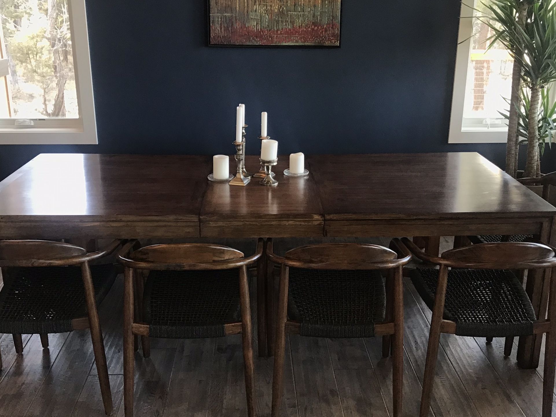 West Elm Dining Table, Solid Bamboo