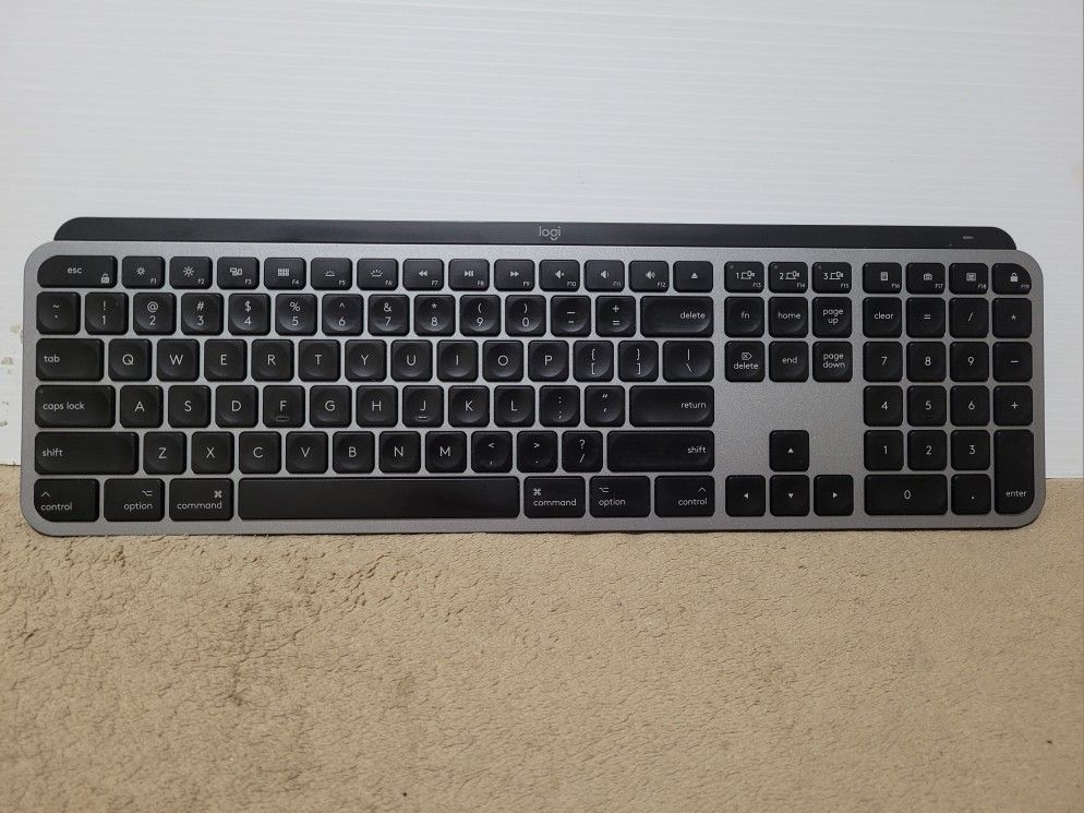 Logitech MX Keys For Mac Advanced Wireless Keyboard.